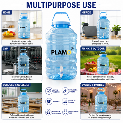 PLAMO Combo 20 Litre Water Dispenser with Tap New Tone Color