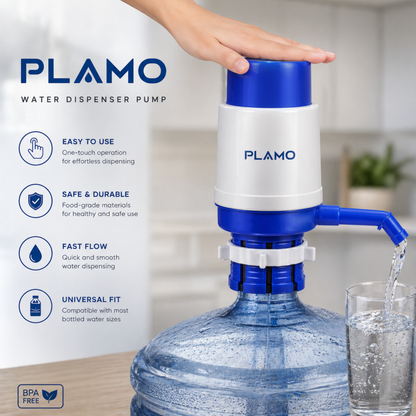 PLAMO Manual Water Dispenser Pump for 20 Litre Water Bottles