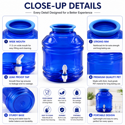 PLAMO 10 Litre Water Dispenser with Tap