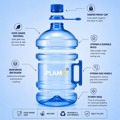 10 Litre Water Dispenser Bottle with Handle